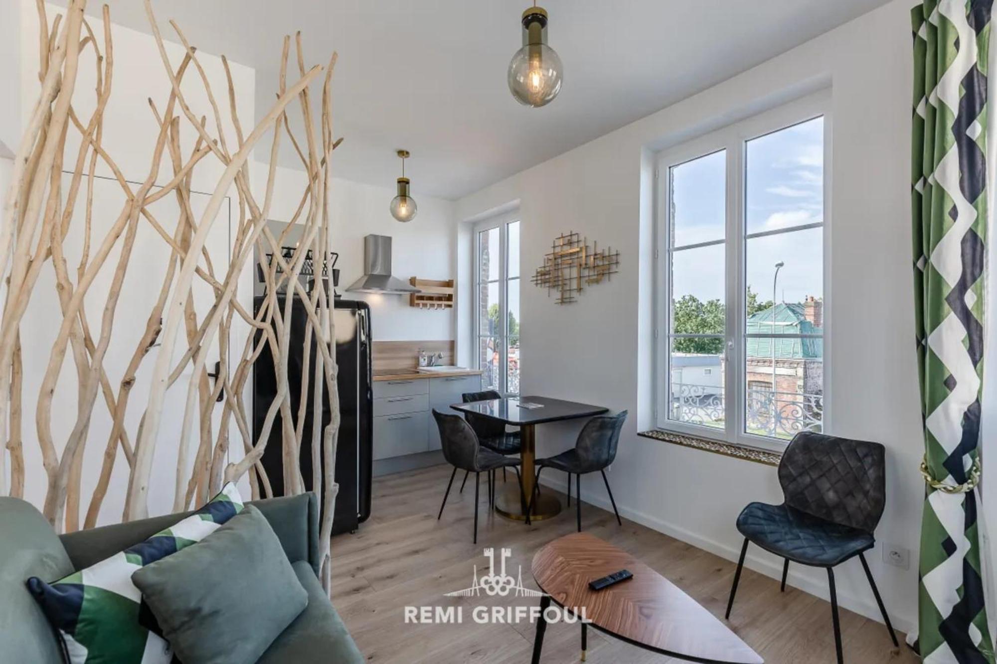 Le Vannier Private Garage Balcony 2 Guests * Honfleur